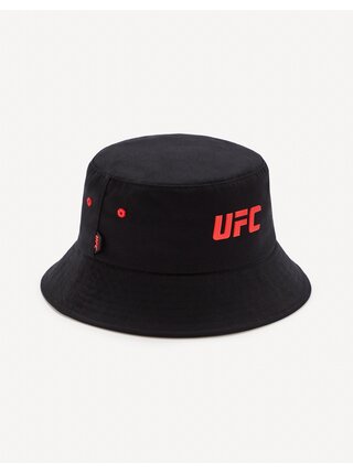 Černý pánský bavlněný klobouk Celio UFC