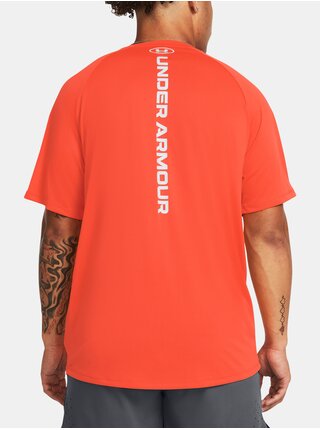Oranžové pánské sportovní tričko Under Armour UA Tech Reflective SS