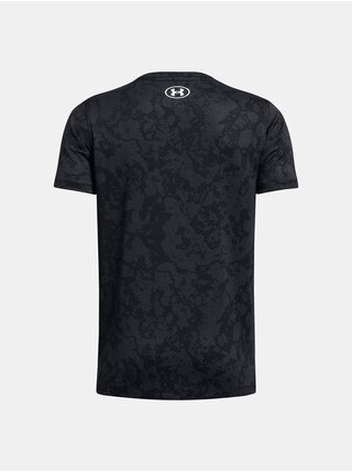 Černé klučičí sportovní tričko Under Armour UA Tech Vent Geode SS