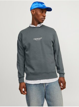 Šedá pánská mikina Jack & Jones