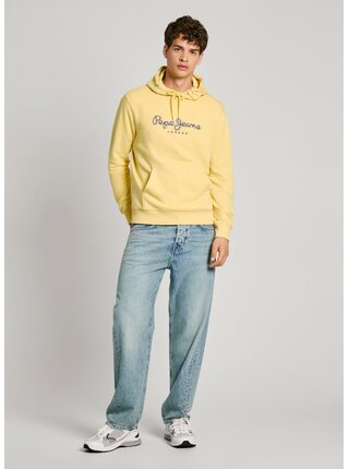 Žlutá pánská mikina s kapucí Pepe Jeans