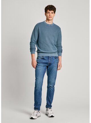Modrý pánsky sveter Pepe Jeans