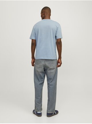 Svetlomodré pánske tričko Jack & Jones Vesterbo