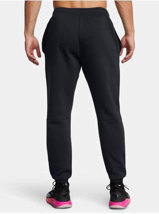 Čierne pánske tepláky Under Armour Project Rock Icon Fleece
