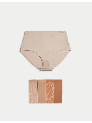 Kalhotky do pasu z mikrovlákna, bez viditelného lemu, 5 kusů v balení Marks & Spencer
