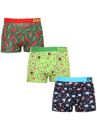 Sada tří - Veselé pánské boxerky Dedoles