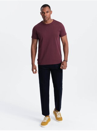 Pánské klasické bavlněné tričko BASIC Ombre Clothing