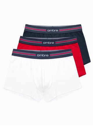 Klasické pánské boxerky s pruhem a gumou Ombre Clothing