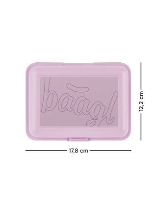 Fialový Box na desiatu Lavender Baagl
