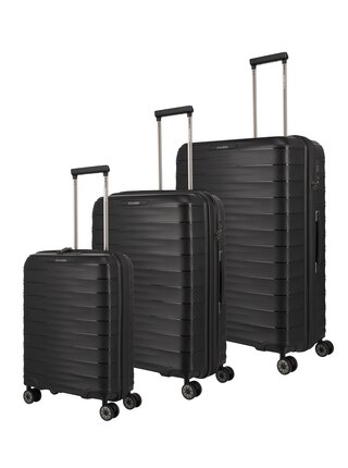 Sada cestovních kufrů Travelite Mooby S,M,L Black