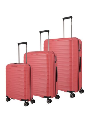 Sada cestovních kufrů Travelite Mooby S,M,L Red