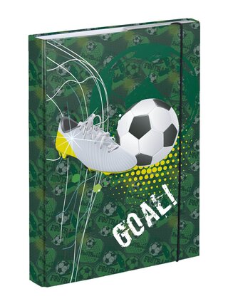 Zelené Desky na školní sešity A5 Fotbal Baagl