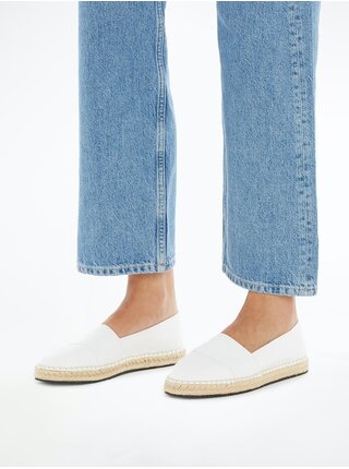 Bílé dámské espadrilky Calvin Klein