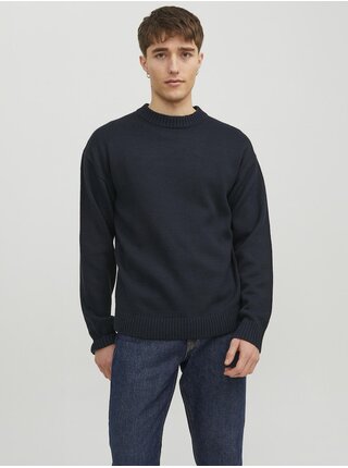Tmavě modrý pánský svetr Jack & Jones Jack
