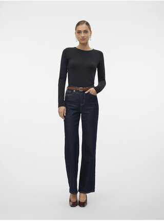 Černé dámské tričko Vero Moda Lulu