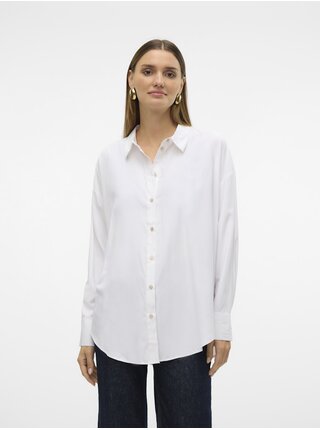 Biela dámska košeľa Vero Moda Nora