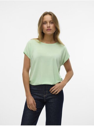 Svetlo zelené dámske tričko Vero Moda Mava
