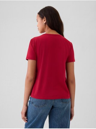 Bavlněné tričko Vintage Gap