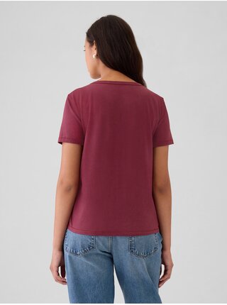Bavlněné tričko Vintage Gap