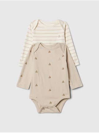 Baby bavlněné body, 2 ks Gap