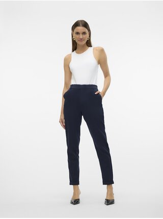 Tmavomodré dámske nohavice Vero Moda Maya