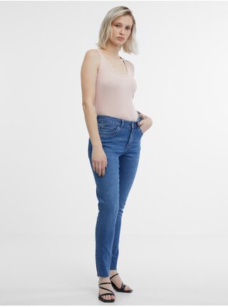 Modré dámské skinny fit džíny ORSAY