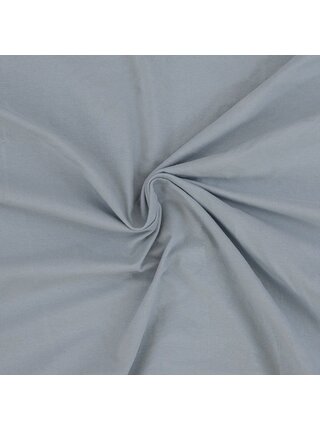 Jersey prostěradlo s lycrou 160x200cm světle šedé Kvalitex Kvalitex