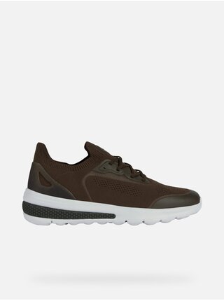 Kaki pánske tenisky Geox Spherica Actif