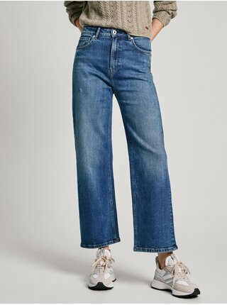 Modré dámské straight džíny Pepe Jeans