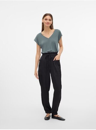 Zelené dámské tričko Vero Moda Filli