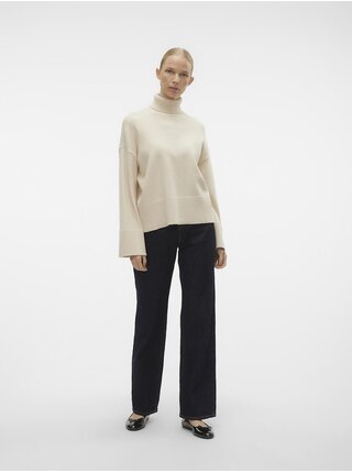 Krémový dámský rolák AWARE by VERO MODA Gisela
