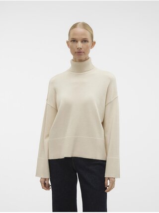 Krémový dámský rolák AWARE by VERO MODA Gisela