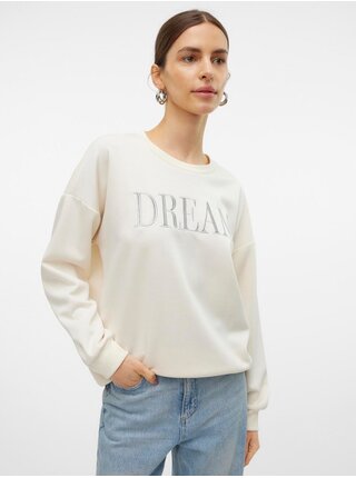 Krémová dámská mikina Vero Moda Irola