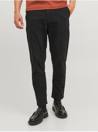 Černé pánské kalhoty Jack & Jones Stace
