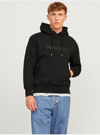 Čierna pánska mikina Jack & Jones Frederiks
