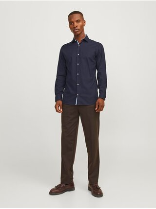Tmavě modrá pánská košile Jack & Jones Parker
