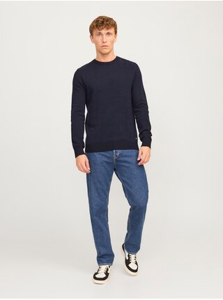 Tmavě modrý pánský svetr Jack & Jones Globe