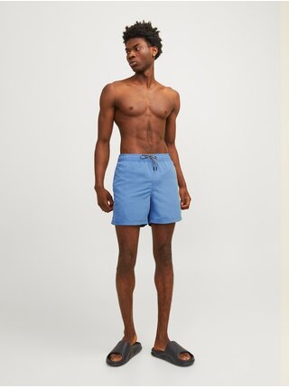 Modré pánské plavky Jack & Jones Fiji