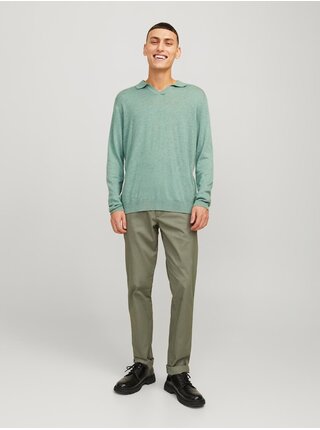 Zelený pánský svetr Jack & Jones Cigor