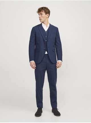 Tmavomodré pánske sako Jack & Jones Riviera