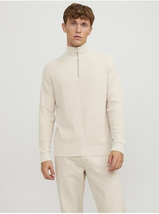 Béžový pánský svetr Jack & Jones Arthur