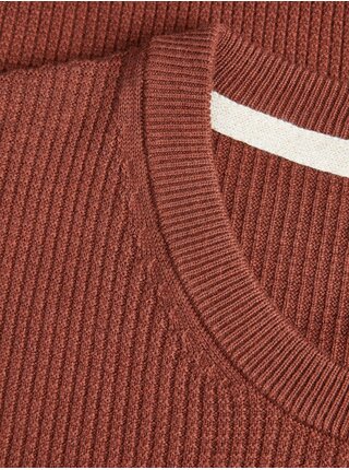 Hnědý pánský svetr Jack & Jones Arthur