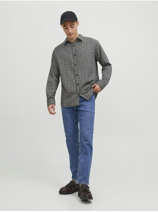 Modré pánské slim fit džíny Jack & Jones Clark