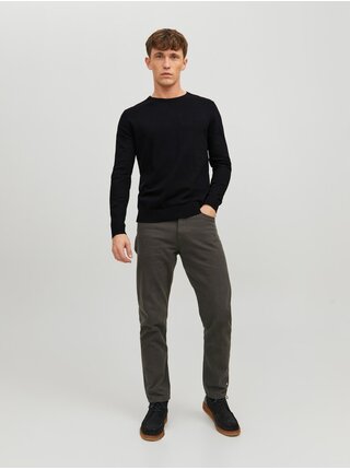 Černý basic svetr Jack & Jones Emil