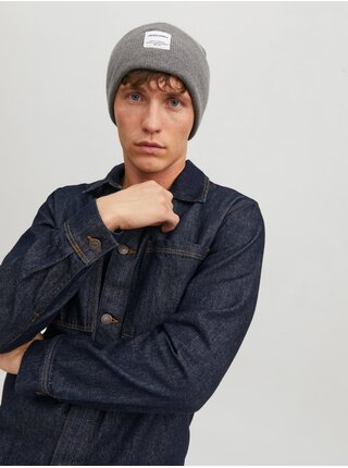 Šedá čapica Jack & Jones Clong
