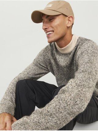 Béžový pánský svetr Jack & Jones Space