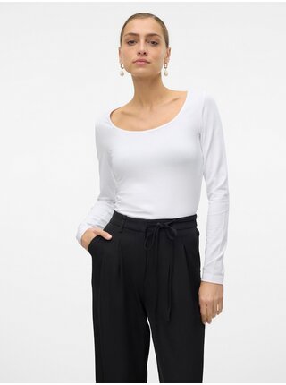 Bílé dámské tričko Vero Moda Lulu
