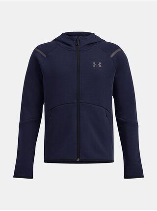 Chlapčenská mikina Under Armour UA B Unstoppable Flc FZ