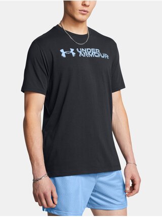 Pánské tričko Under Armour UA M SLICED WORDMARK 60/40S SS