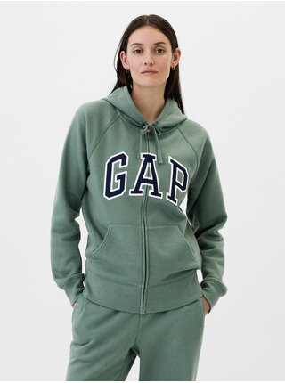 Mikina na zip s logem GAP
